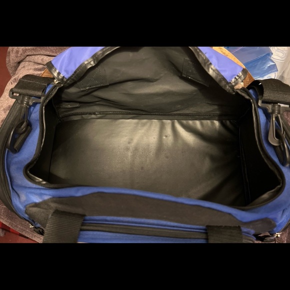 Vintage BASF Duffel, Travel Carry On Bag - Picture 7 of 10